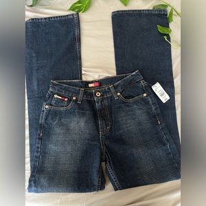 Tommy Hilfiger euro flare mid rise jeans
